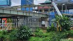 Progres Terkini Pembangunan JPM Dukuh Atas, Melintang di Atas Sungai BKB