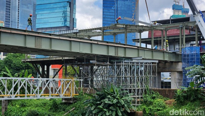Progres terkini pembangunan JPM Sudirman