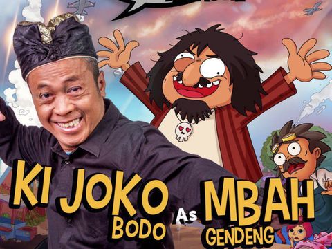 Penampilan Ki Joko Bodo di film.