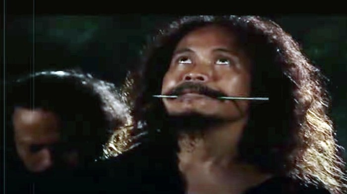 Penampilan Ki Joko Bodo di film.
