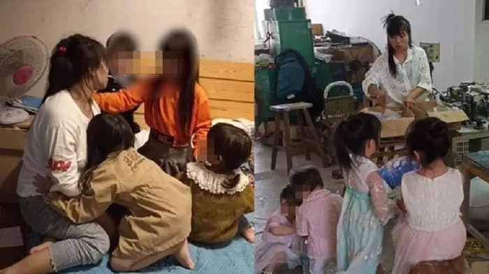 kisah viral Wanita bersama anaknya