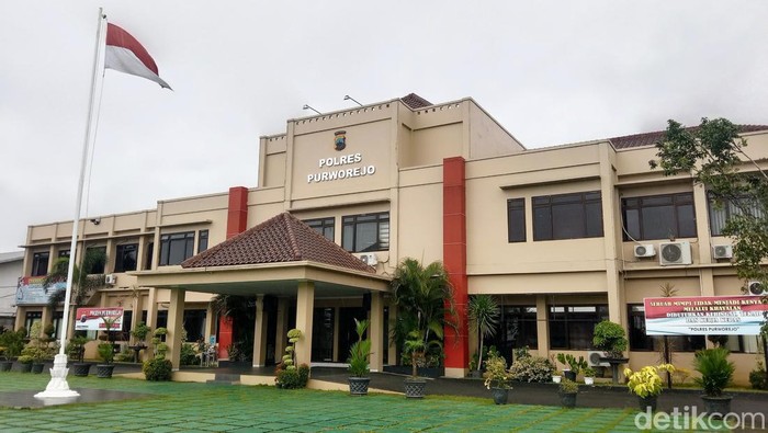 Mapolres Purworejo. Diunggah pada Selasa (22/11/2022).