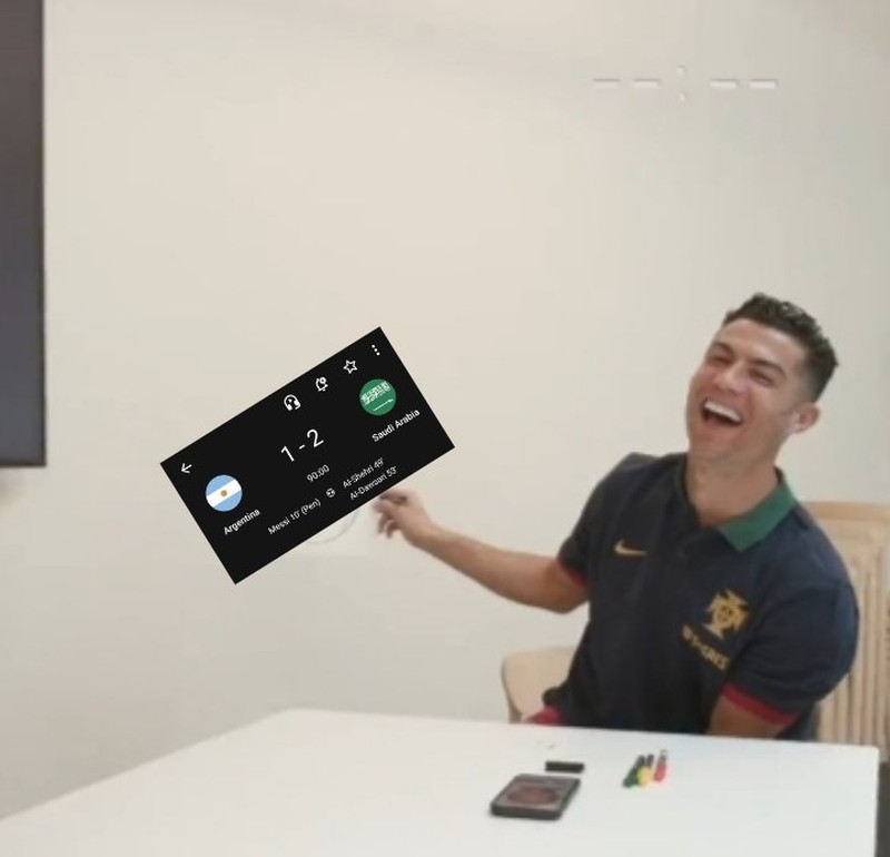 Meme Argentina Dikalahkan Arab Saudi di Piala Dunia 2022