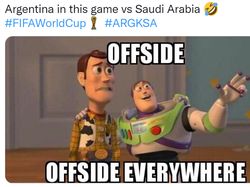 Argentina Dilumat Saudi, Messi Diolok-olok