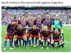 Argentina Dilumat Saudi, Messi Diolok-olok