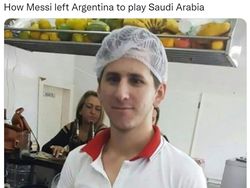 Argentina Dilumat Saudi, Messi Diolok-olok