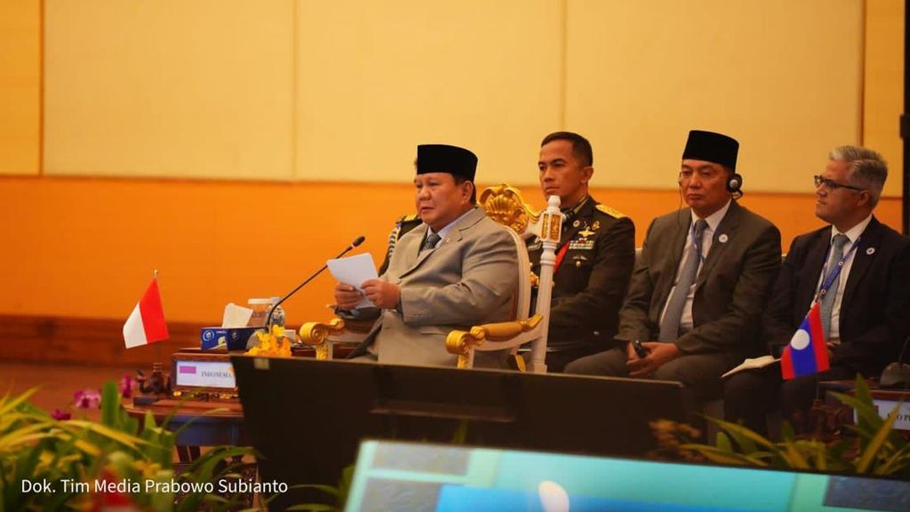 Prabowo Bicara Pentingnya Perdamaian di Forum Menhan se-ASEAN