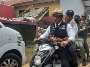RK Akan Minta Bukti Foto Cegah Penyalahgunaan Dana Bantuan Gempa Cianjur