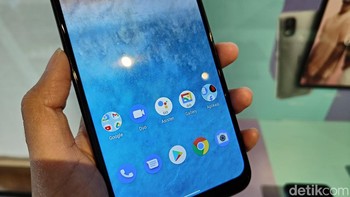 Nokia C21 Plus menjalankan Android 11 Go Edition. HMD Global selaku pemegang merek Nokia menjamin update keamanan selama dua tahun untuk Nokia C21. Foto: Virgina Maulita Putri/detikINET