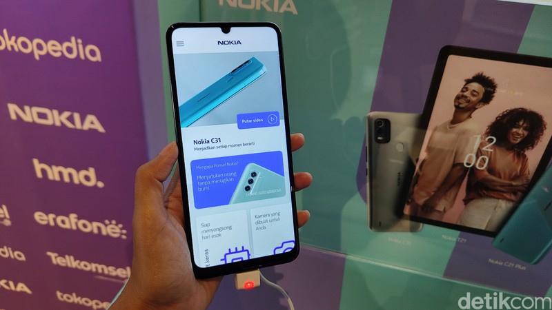 Nokia C21 Plus dan Nokia C31