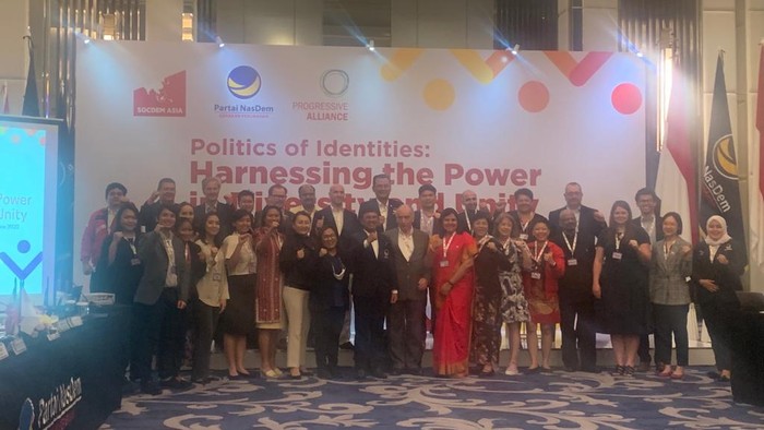 Partai NasDem menjalin kerja sama dengan organisasi Social Demokrat (SocDem) menggelar konferensi SocDem Asia-Progressive Alliance di Indonesia.