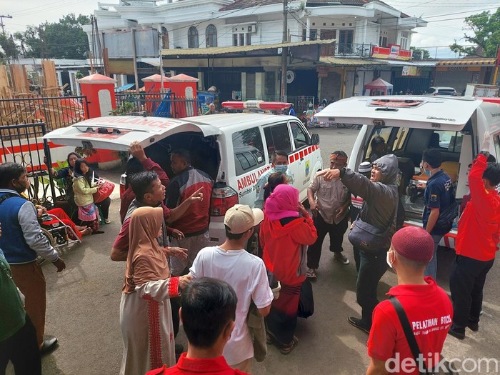 Pasien Korban Gempa Cianjur sebagian dipulangkan dari RS Sayang Cianjur.