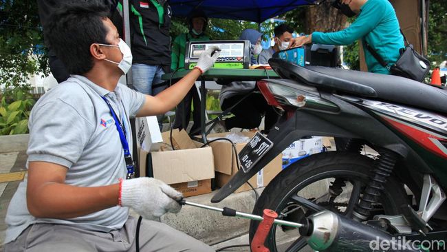 Ramainya Uji Emisi Gratis di Jakpus, Sempat Dikira Razia Kendaraan
