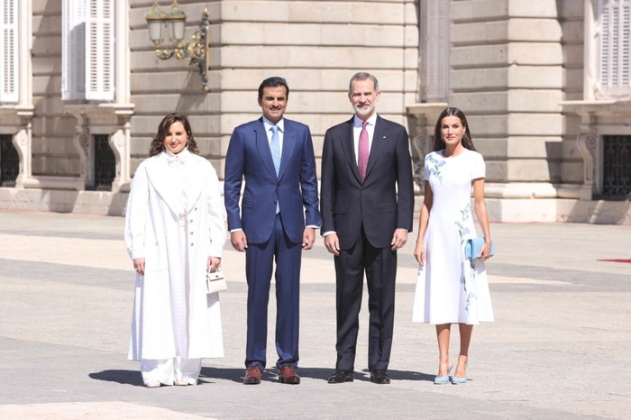 MADRID, SPAIN - MAY 17: (----EDITORIAL USE ONLY â MANDATORY CREDIT - ROYAL PALACE OF SPAIN / HANDOUT