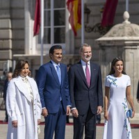 Sheikha Jawaher menikah dengan Sheikh Tamim pada 2005. Keduanya dikaruniai dua putra dan dua putri. Foto: Anadolu Agency via Getty Images/Anadolu Agency
