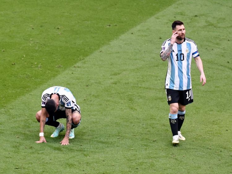 Argentina Keok 1-2 dari Arab Saudi