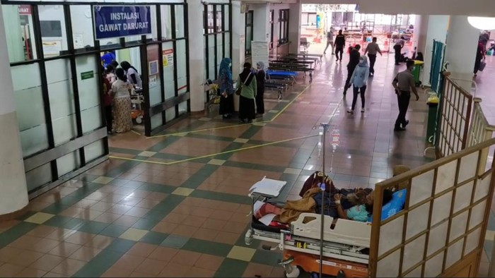 Suasana di RSHS Bandung.