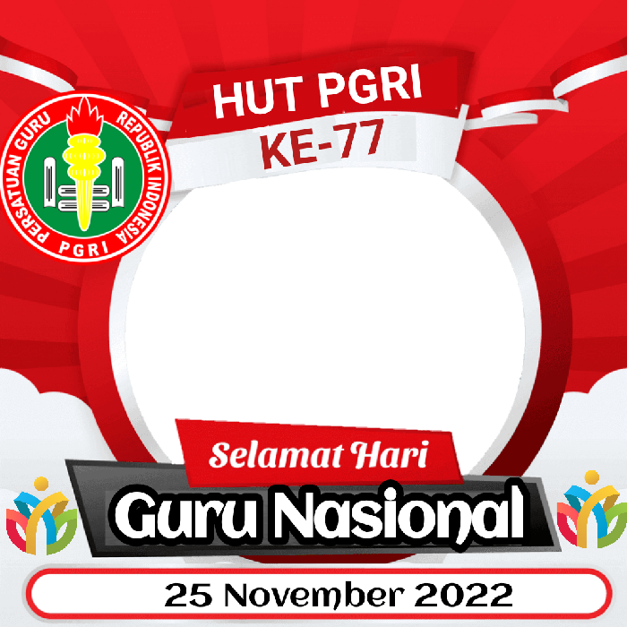 40 Twibbon Hari Guru Nasional 2022 dan Cara Memasangnya