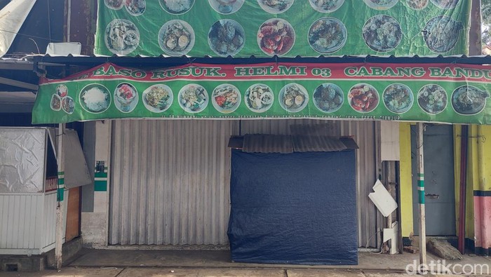 Warung Nasi di Cianjur Banyak yang tutup Usai Gempa.