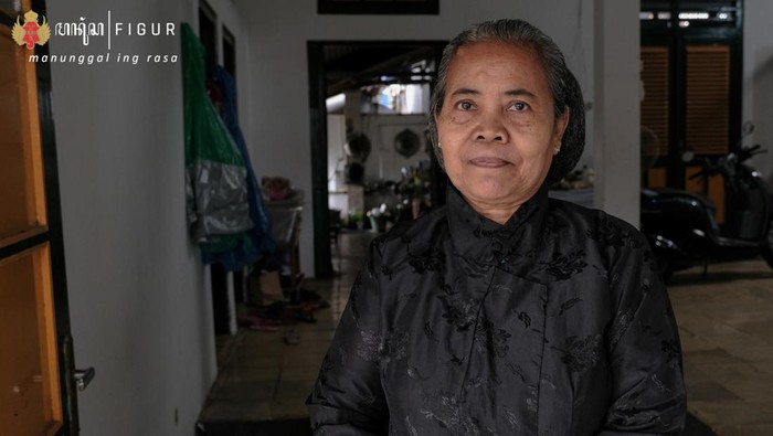 Abdi dalem khusus sesaji di Keraton Jogja, Nyi Mas Hamong Yulian. Foto diunggah Rabu (23/11/2022).