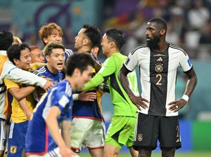 Jerman Dibungkam Jepang, Aksi Lari Provokatif Ruediger Heboh di Medsos