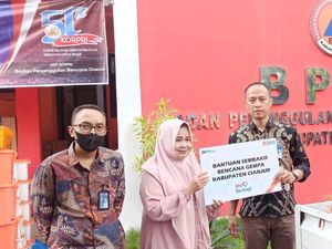 Bersama BUMN, BNI Salurkan Bantuan untuk Korban Gempa Cianjur