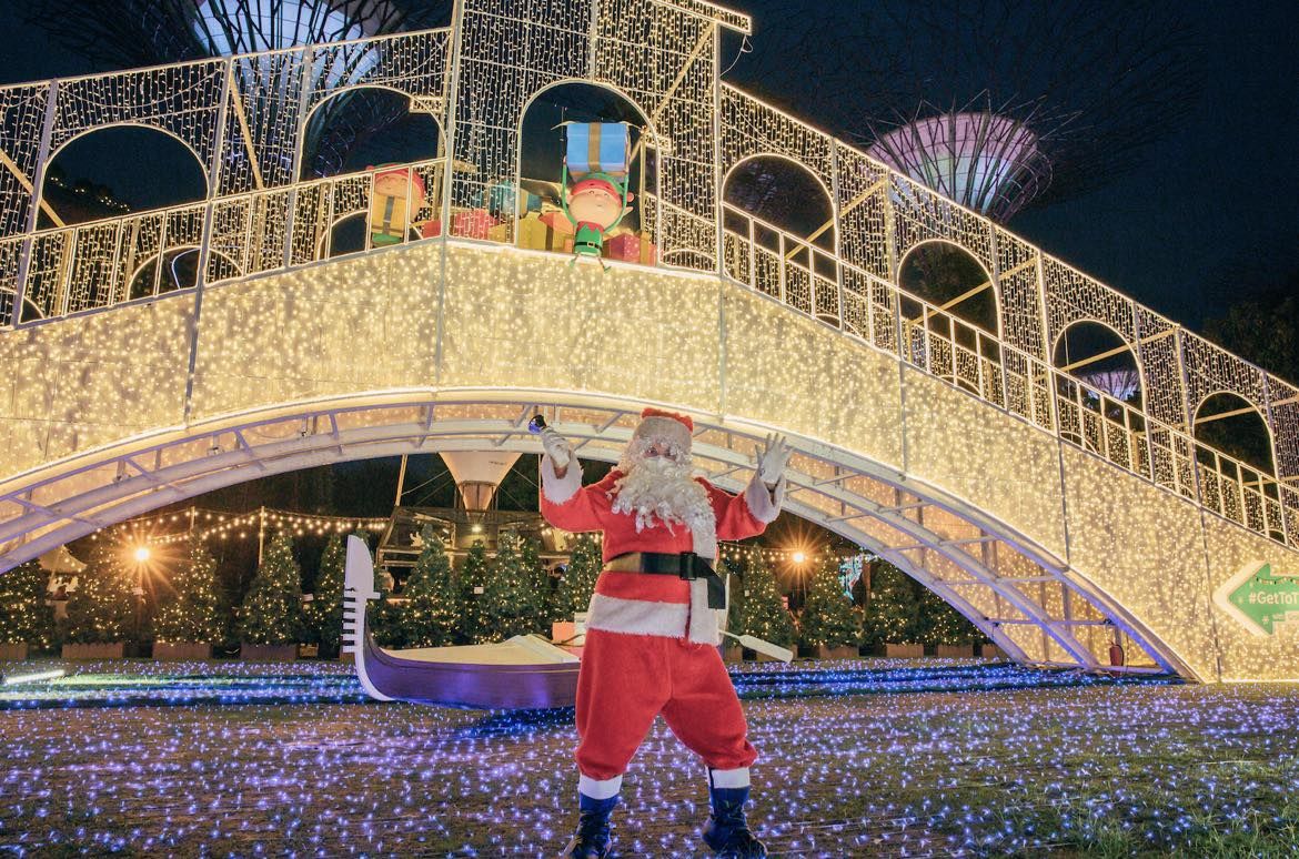 Christmas Wonderland di Gardens by the Bay
