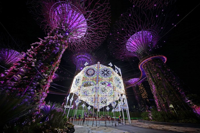 Christmas Wonderland di Gardens by the Bay