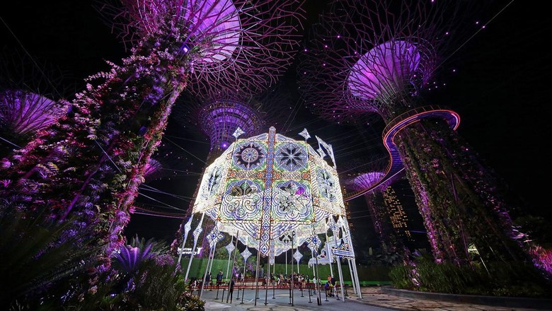 Christmas Wonderland di Gardens by the Bay Christmas Wonderland di Gardens by the Bay