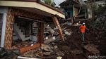 Desa Sarampad yang Porak-poranda Diguncang Gempa Cianjur