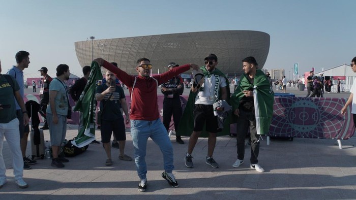Fans Arab Saudi