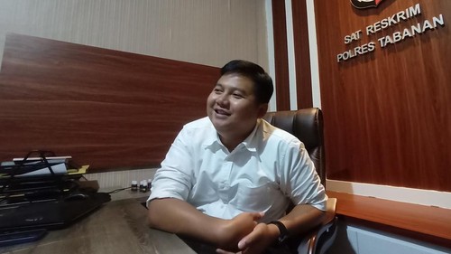 Kasat Reskrim Polres Tabanan, AKP Aji Yoga Sekar