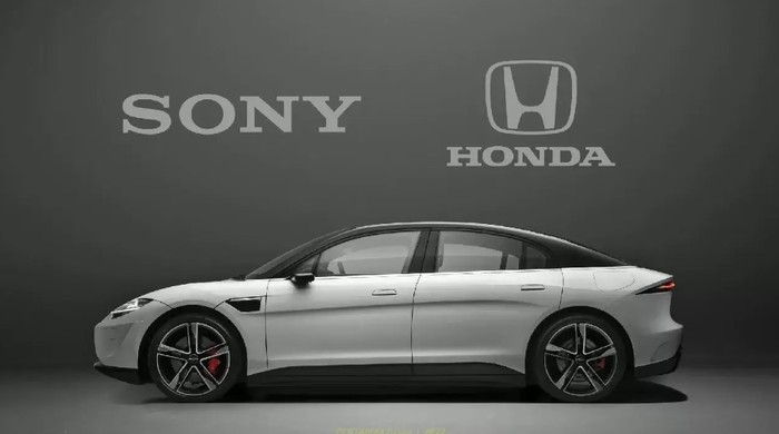 Ilustrasi Mobil Listrik Honda yang Bakal Ditanamkan PS5.