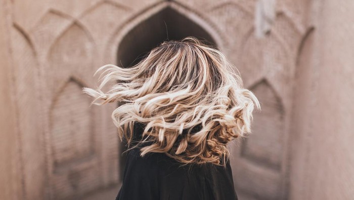 Contoh Inspirasi highlight rambut.