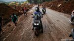 Jalur Puncak Arah Cianjur Sudah Bisa Dilintasi Kendaraan