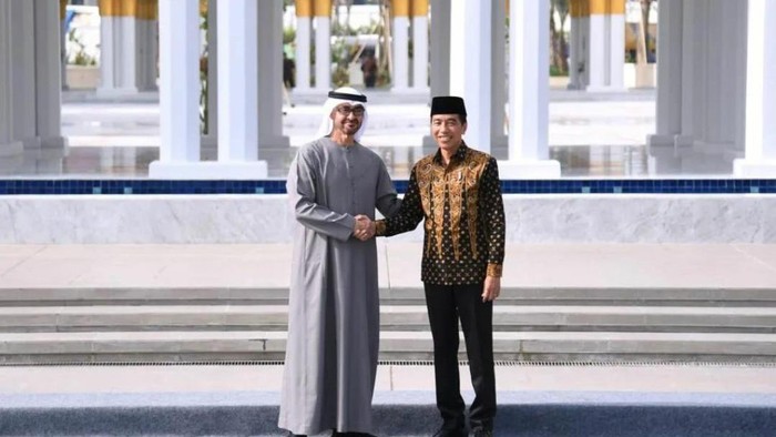 Jokowi dan Presiden MBZ
