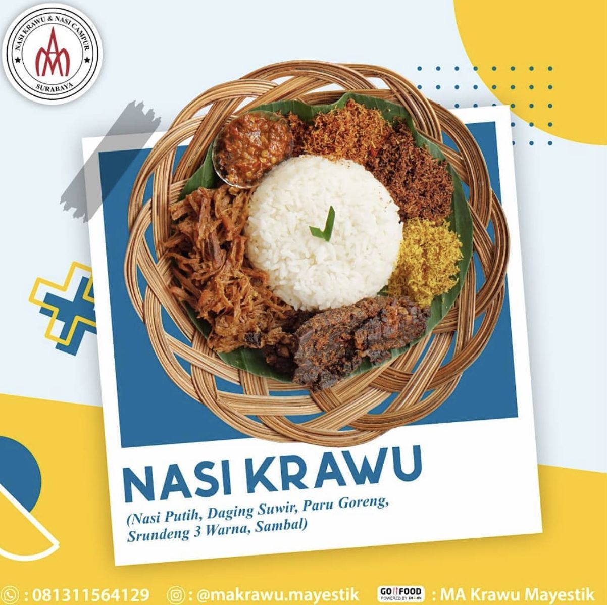 Kangen Nasi Krawu? Ini 5 Penjual Nasi Krawu Enak di Jakarta