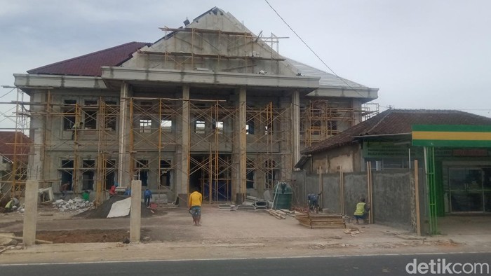 Proyek pembangunan gedung kantor Kecamatan Tulung, Klaten.