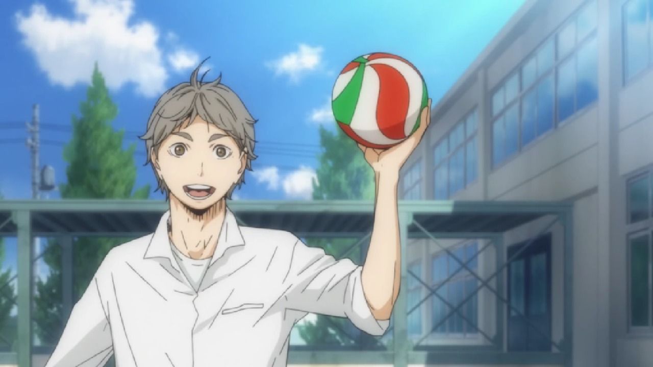 Potret karakter anime terganteng.
