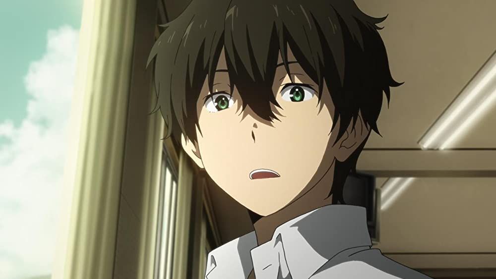 Potret karakter anime terganteng.