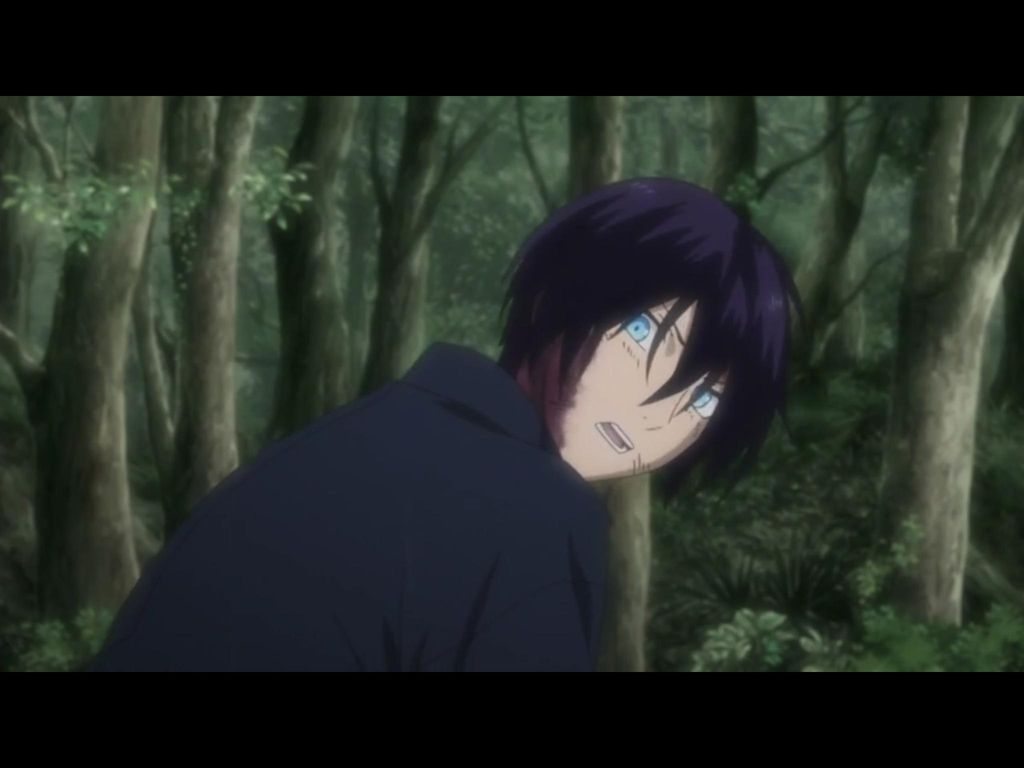 Potret karakter anime terganteng.