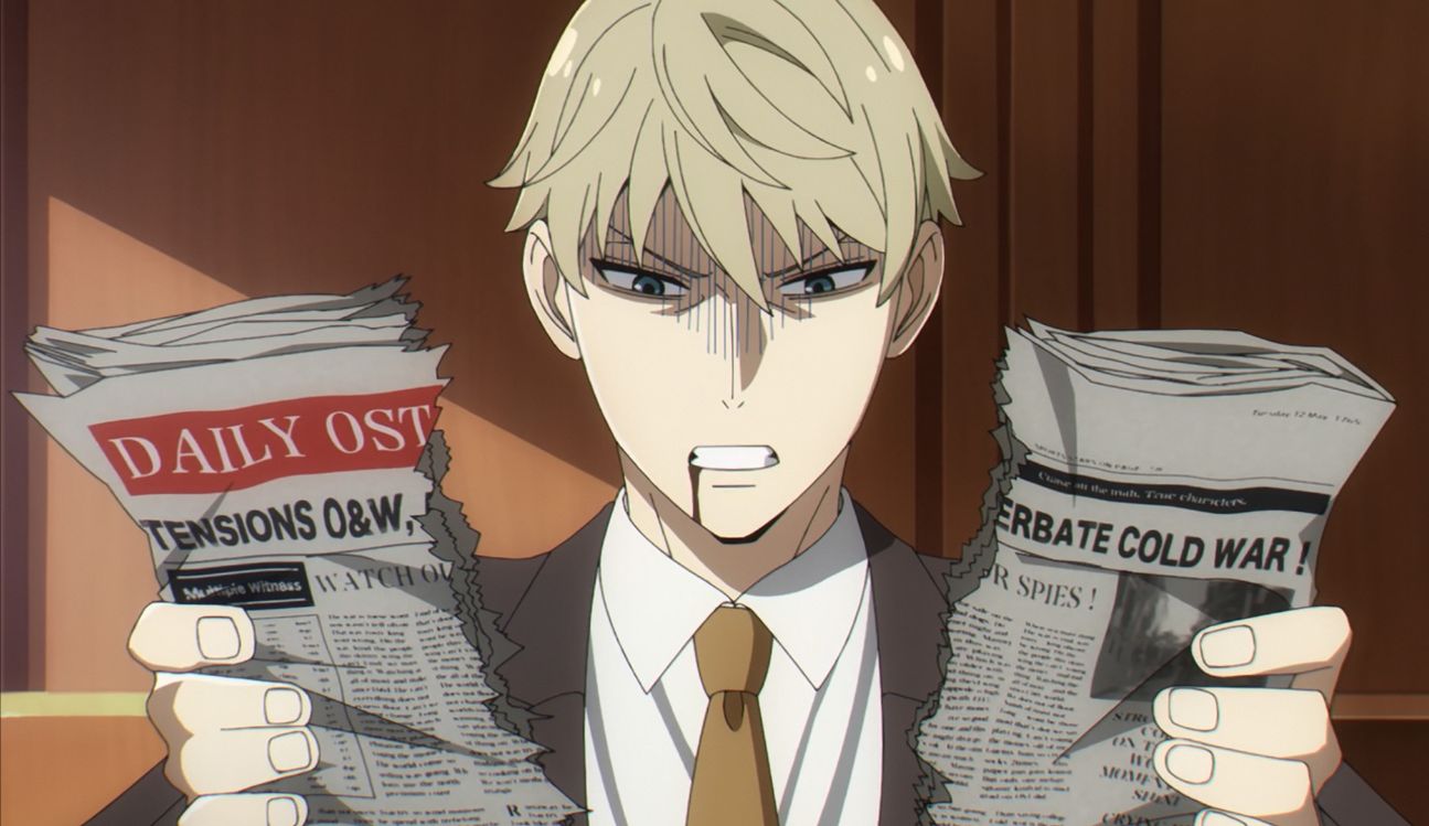 Potret karakter anime terganteng.