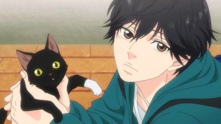 Potret karakter anime terganteng.