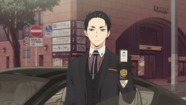 Potret karakter anime terganteng.