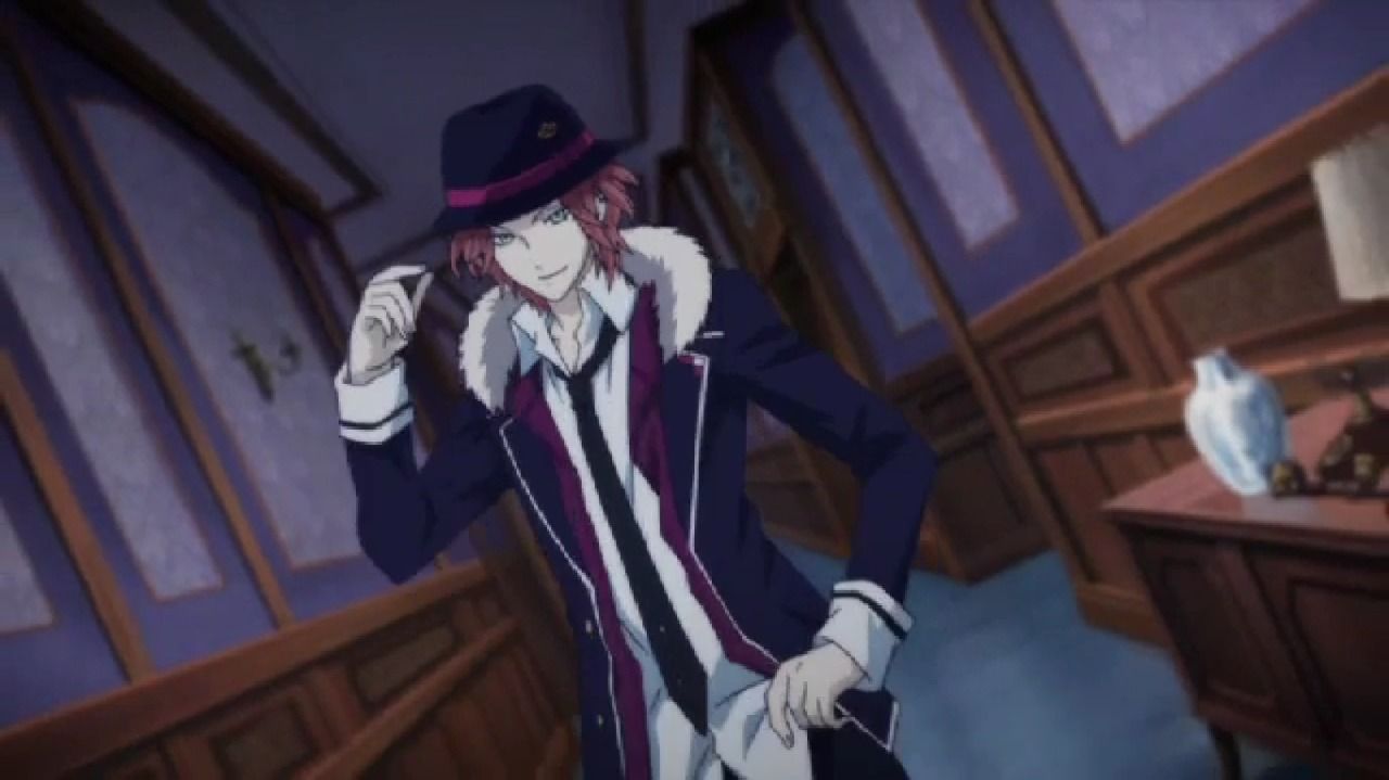 Potret karakter anime terganteng.