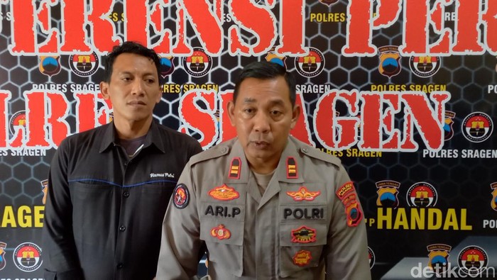 Kasi Humas Polres Sragen Iptu Ari Pujianto, Rabu (23/11/2022).