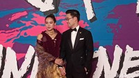 Duh, tatapan Jesse Choi ke Maudy Ayunda bikin baper nggak sih? Foto: Ahsan/detikHOT