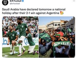 Geger Arab Saudi Libas Argentina Terus Membahana