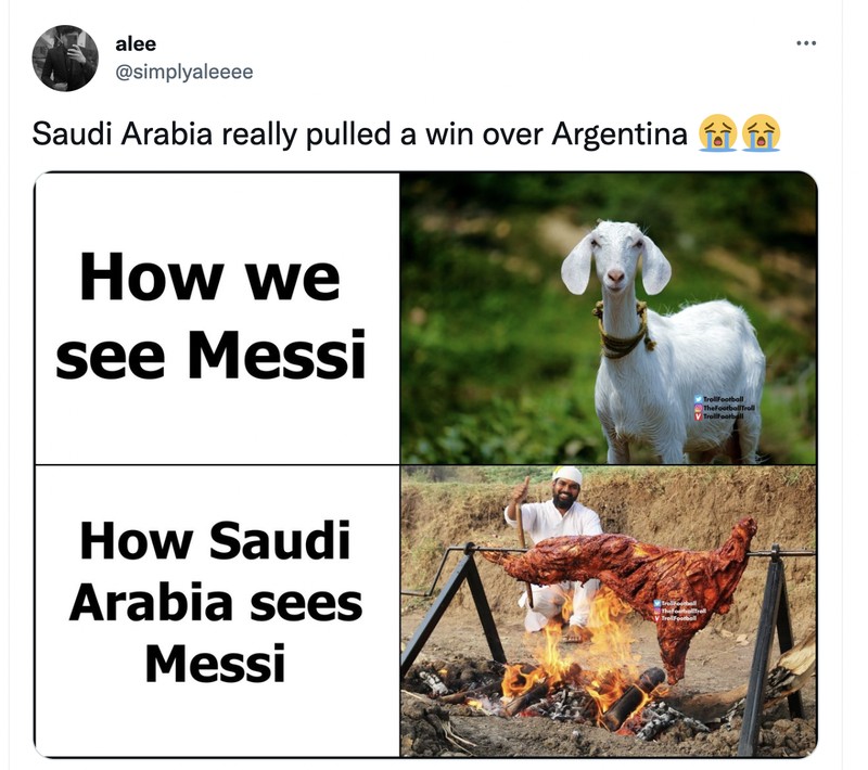 Meme Argentina Arab Saudi