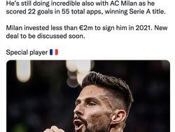 Meme Olivier Giroud Samai Rekor Gol Thierry Henry